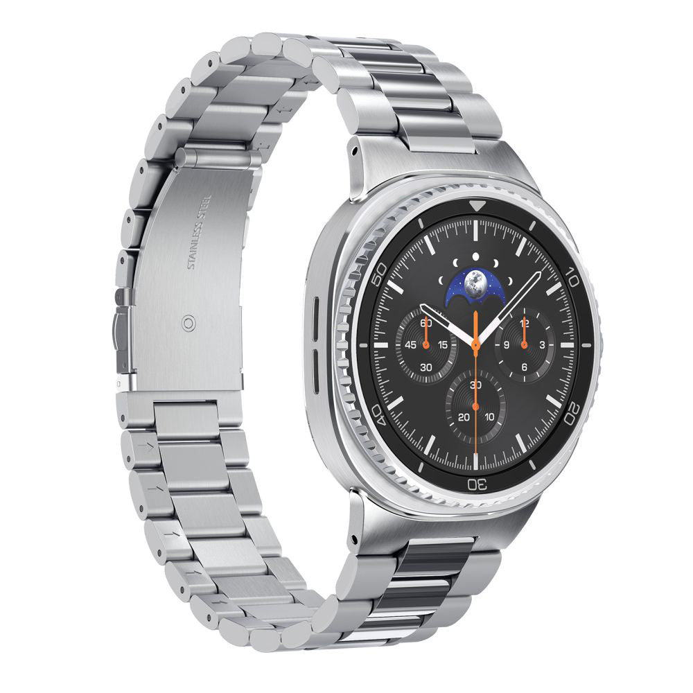 Spigen Modern Fit Strap for Samsung Galaxy Watch8 / Watch8 Classic Series, Silver AMP10120