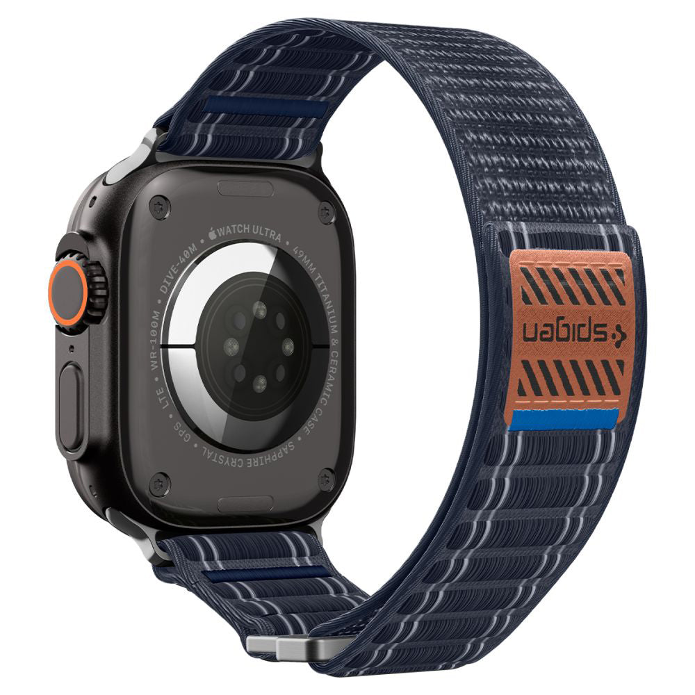 Spigen WBF0 Strap for Apple Watch 49mm / 46mm / 45mm / 44mm Series, Navy Blue
