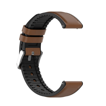Techsuit W007 Strap for Samsung Galaxy Watch / Huawei Watch Series, 22mm, Brown