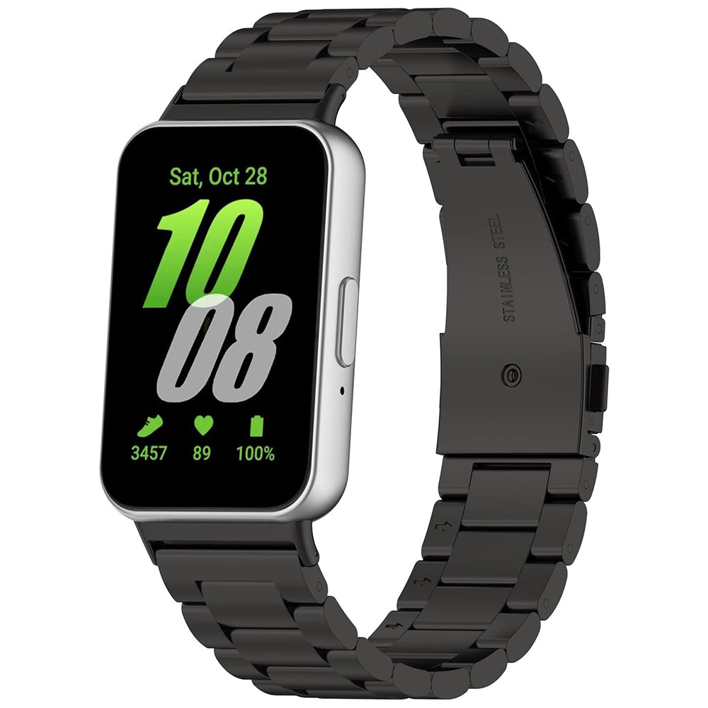 Techsuit W010 Strap for Samsung Galaxy Fit3 R39M, Black