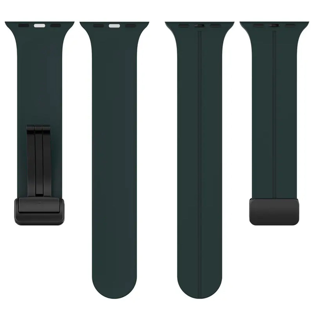 Techsuit W011 Strap for Apple Watch 49mm / 46mm / 45mm / 44mm / 42mm Series, Black