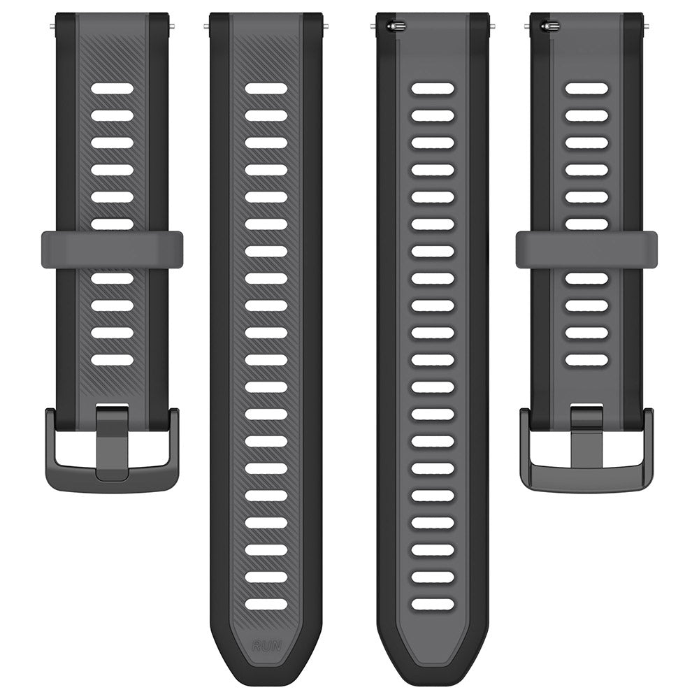 Techsuit W053 Strap for Huawei Watch / Garmin Watch Series, 18mm, Dark Blue