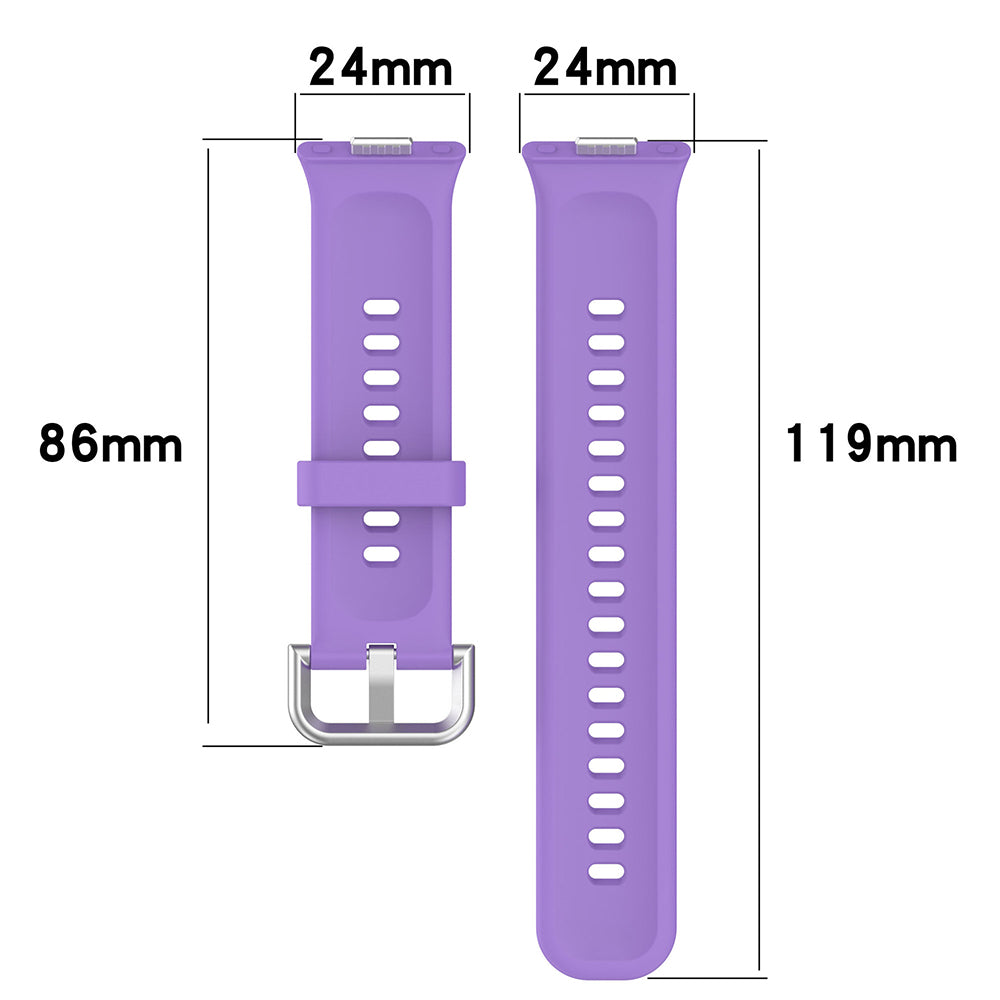 Techsuit W061 Strap for Huawei Watch Fit 4 Pro / Watch Fit 4 / Watch Fit 3, Purple