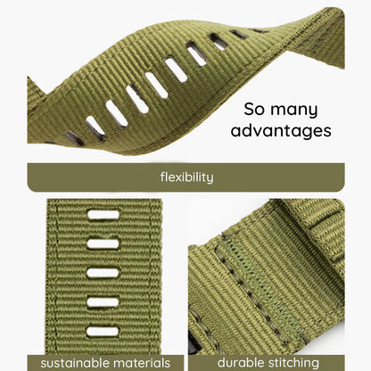 Techsuit W070 Strap for Garmin Watch Fenix Series, 26mm, Orange