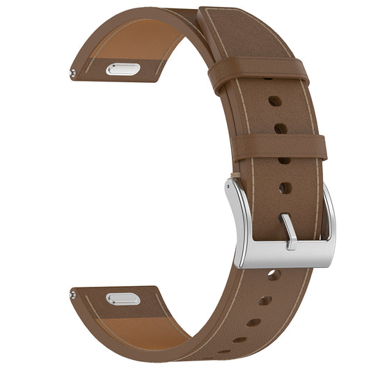 Techsuit W073 Strap for Samsung Galaxy Watch Series, 20mm, Brown