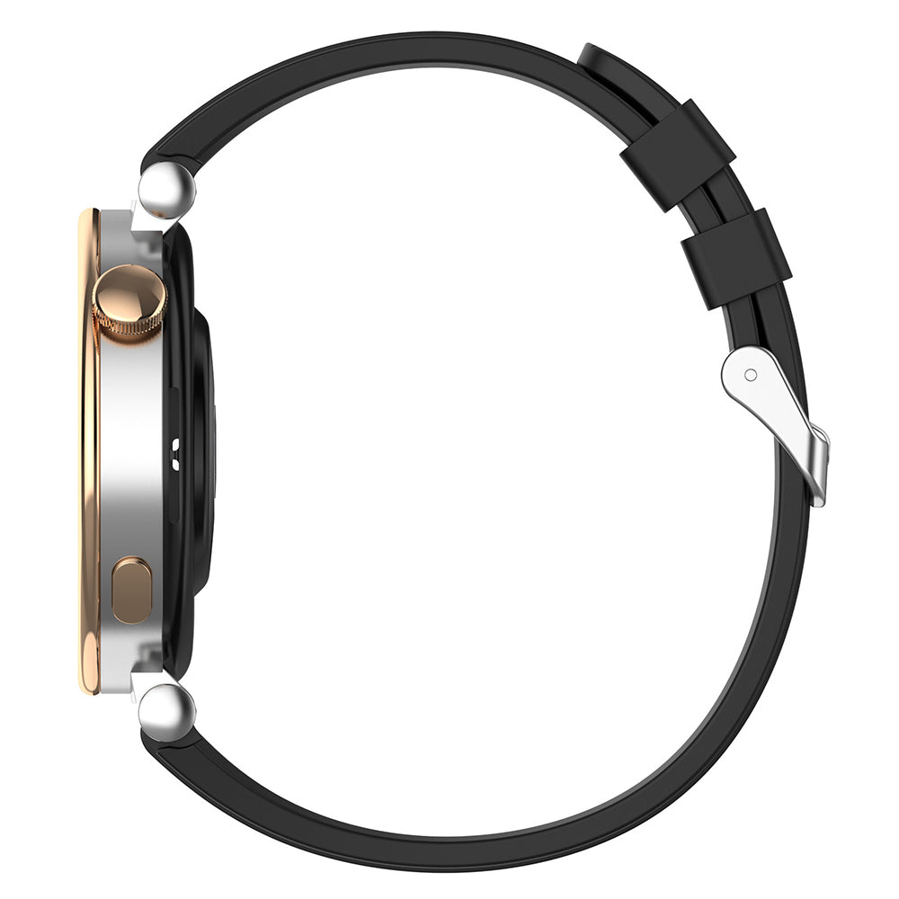 Techsuit W075 Strap for Huawei Watch / Garmin Watch Series, 18mm, Burgundy