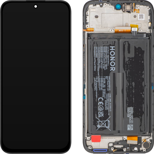 Honor 600 Smart Touchscreen Display, with Frame and Battery, Black (Velvet Black), Service Pack 0235AUEV