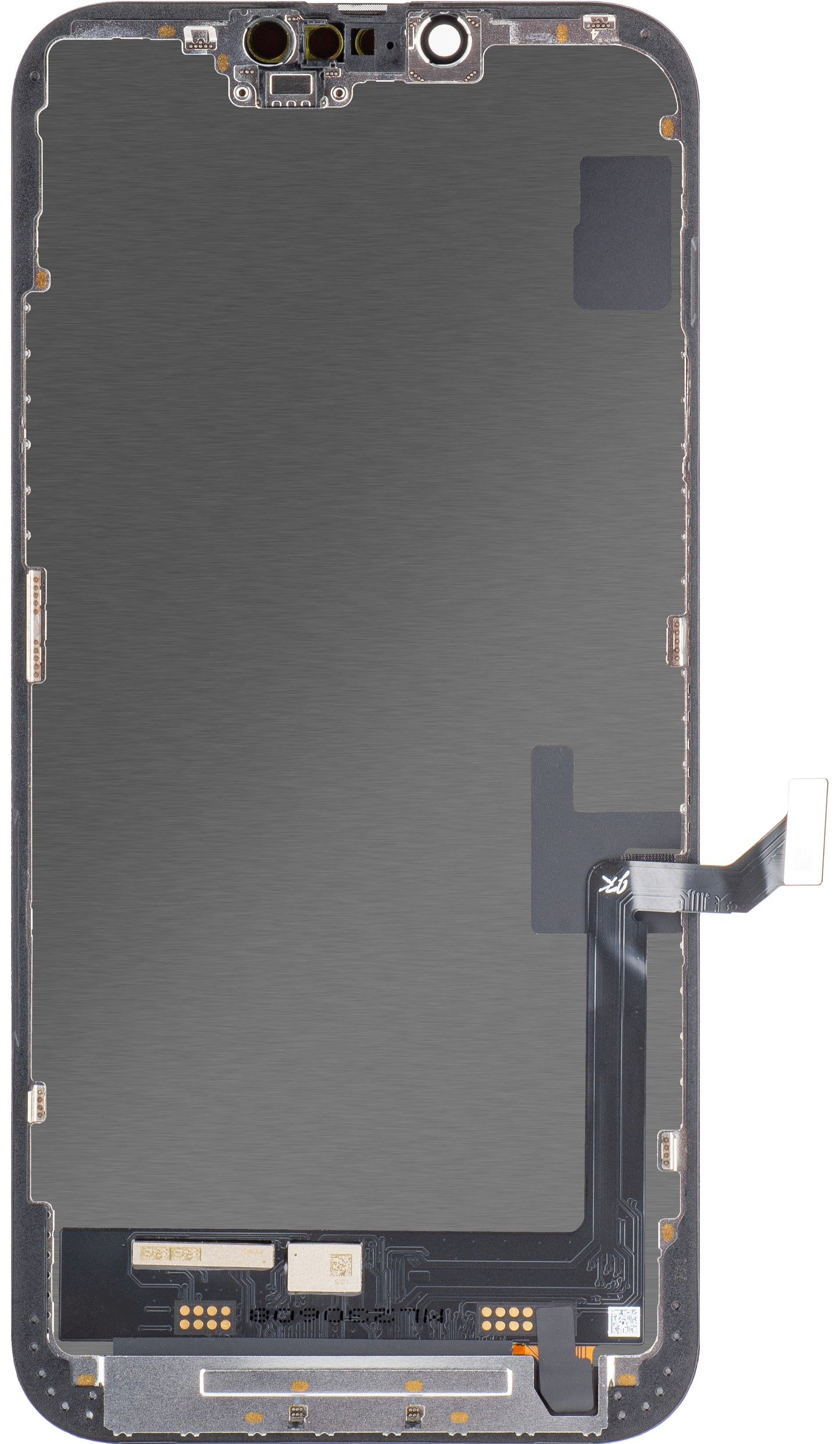 JK Touchscreen Display for Apple iPhone 14 Plus, with Frame, Movable IC In-Cell LCD Version, Black