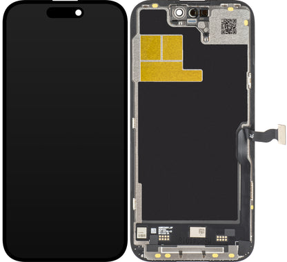 JK Touchscreen Display for Apple iPhone 14 Pro, with Frame, LCD In-Cell IC Movable Version, Black