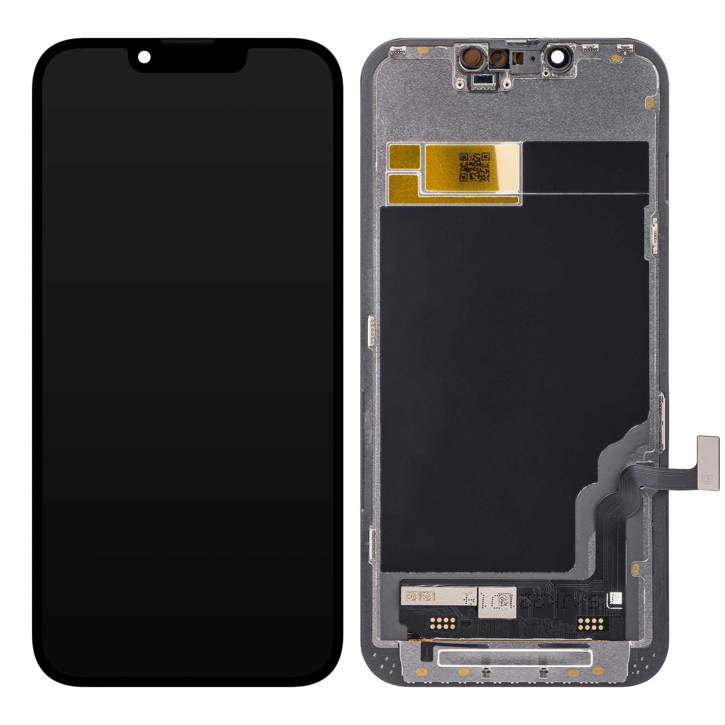 JK Touchscreen Display for Apple iPhone 13, with Frame, Movable IC In-Cell LCD Version, Black