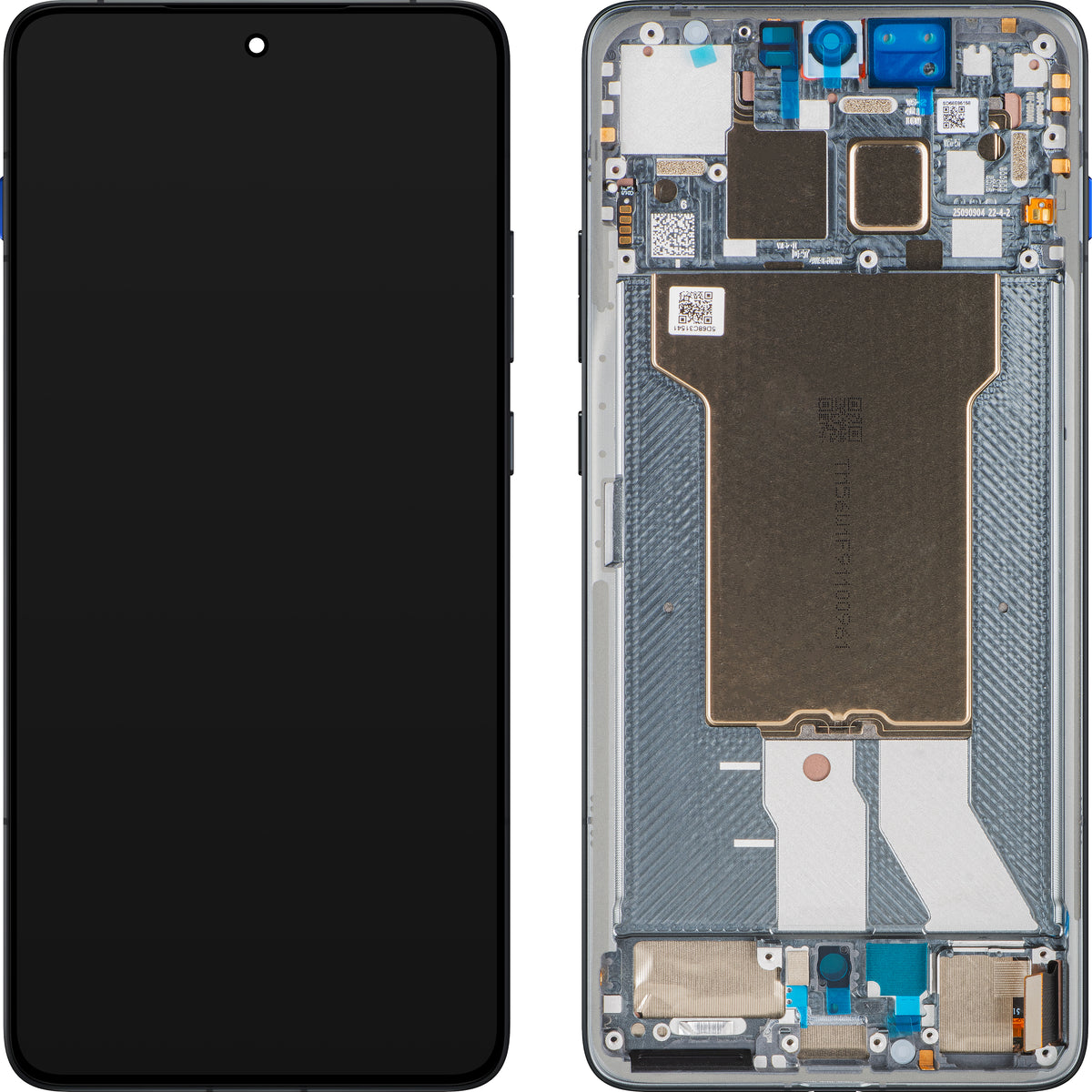 Motorola Edge 70 Display with Touchscreen, with Frame, Gray (Gadget Gray), Service Pack 5D68C31541