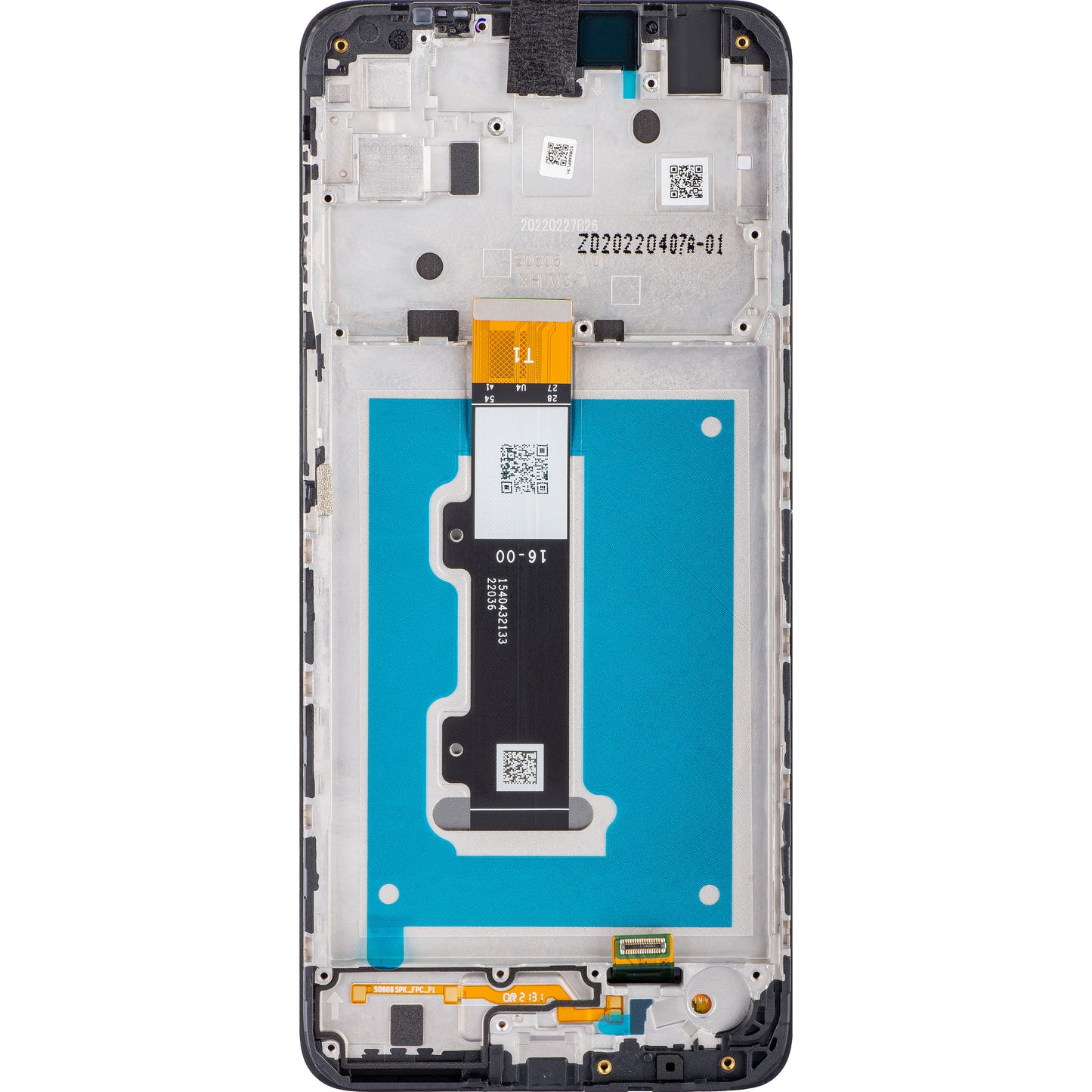 Motorola Moto Moto E32 Touchscreen Display with Frame, Black, Service Pack 5D68C20684