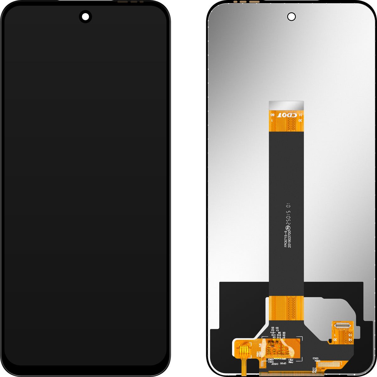 MP Touchscreen Display compatible with TCL 60 SE / 605