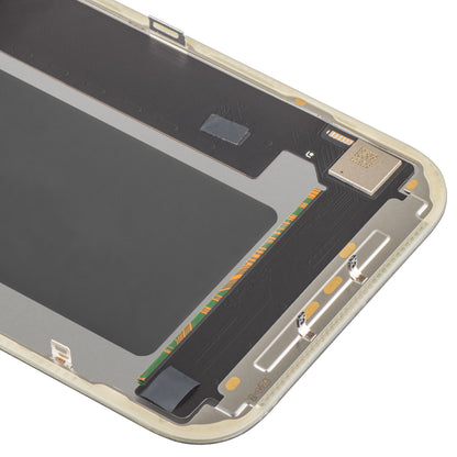 MP Touchscreen Display compatible with Apple iPhone 17 Pro, with Frame, OLED FHD IC Movable Version, Black