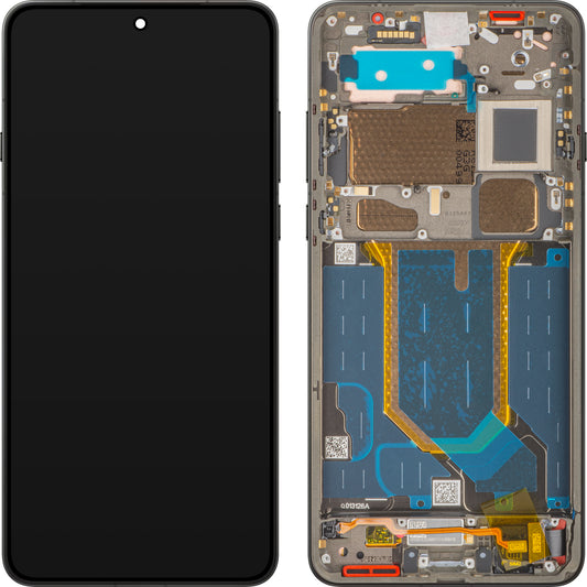 Oppo Find X9 Ultra Touchscreen Display with Frame, Black (Tundra Umber), Service Pack 621029000922