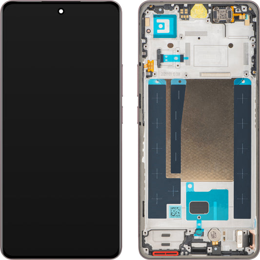 Realme 16 Pro+ Display with Touchscreen, with Frame, Pink (Camellia Pink), Service Pack 621029000808