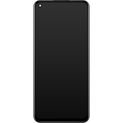 Touchscreen Display Realme 8, with Frame, Black, Service Pack 4906919