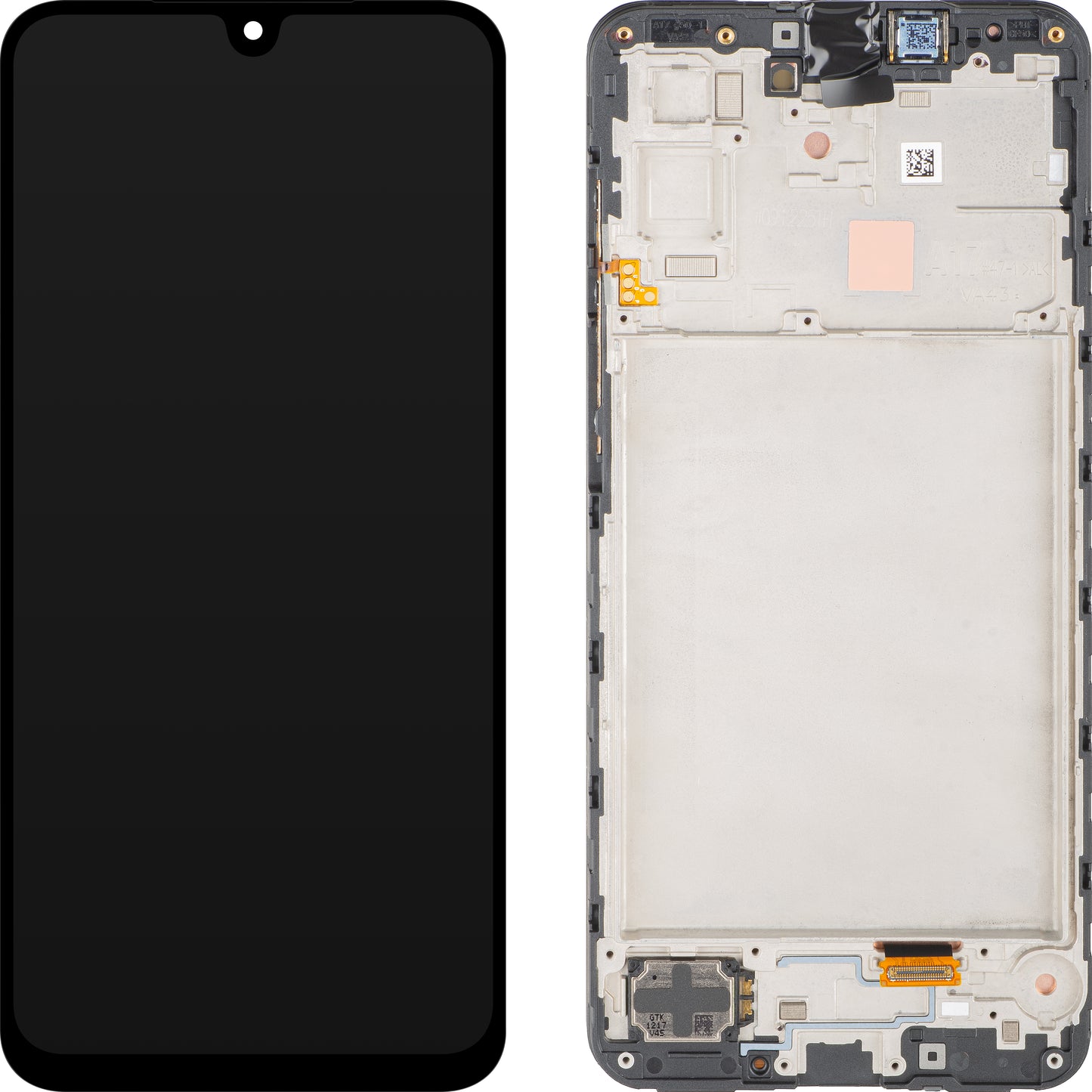 Samsung Galaxy A17 4G Display with Touchscreen, Frame, Black, Service Pack GH82-38527A