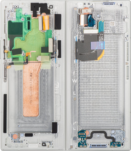 Samsung Galaxy Z Fold6 F956 Touchscreen Display, with Frame, Sub Inner, White, Service Pack GH82-35042E