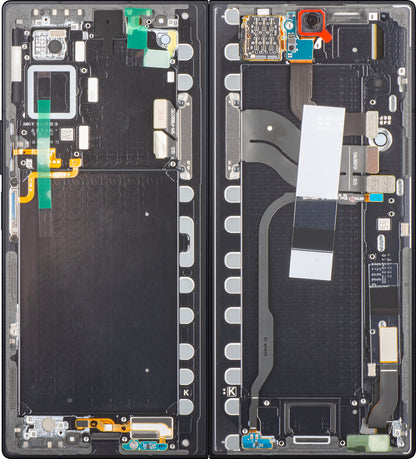 Samsung Galaxy Z Fold7 F966 Touchscreen Display, with Frame, Sub Inner, Black (Jet Black), Service Pack GH82-37548C