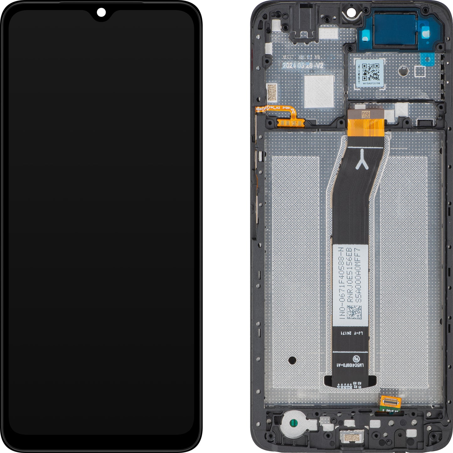 Xiaomi Redmi A3x Display with Touchscreen, with Frame, Black (Midnight Black), Service Pack 560006C3Y200