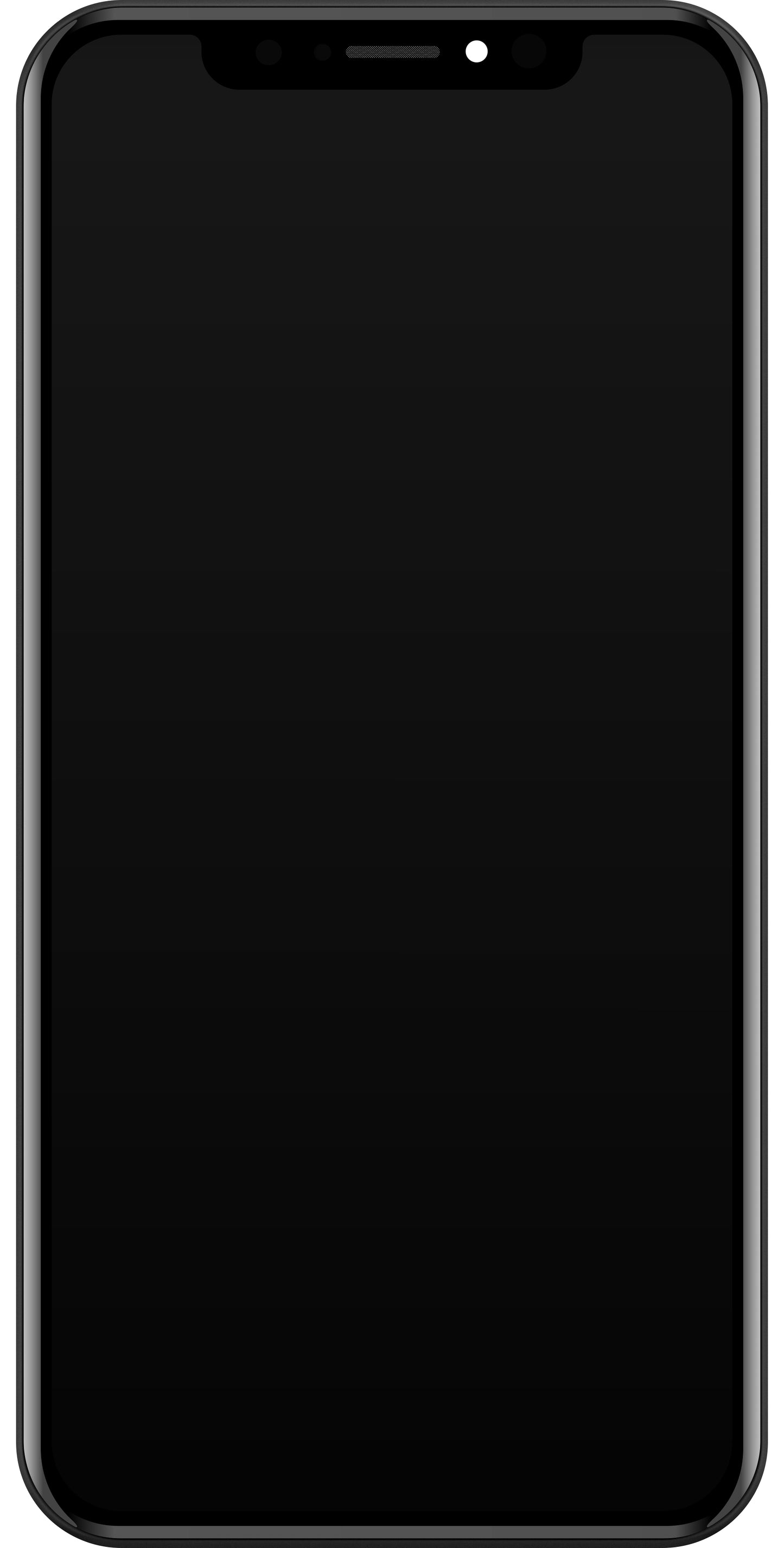 Touchscreen Display JK for Apple iPhone XS Max, with Frame, In-Cell LCD Version, Black