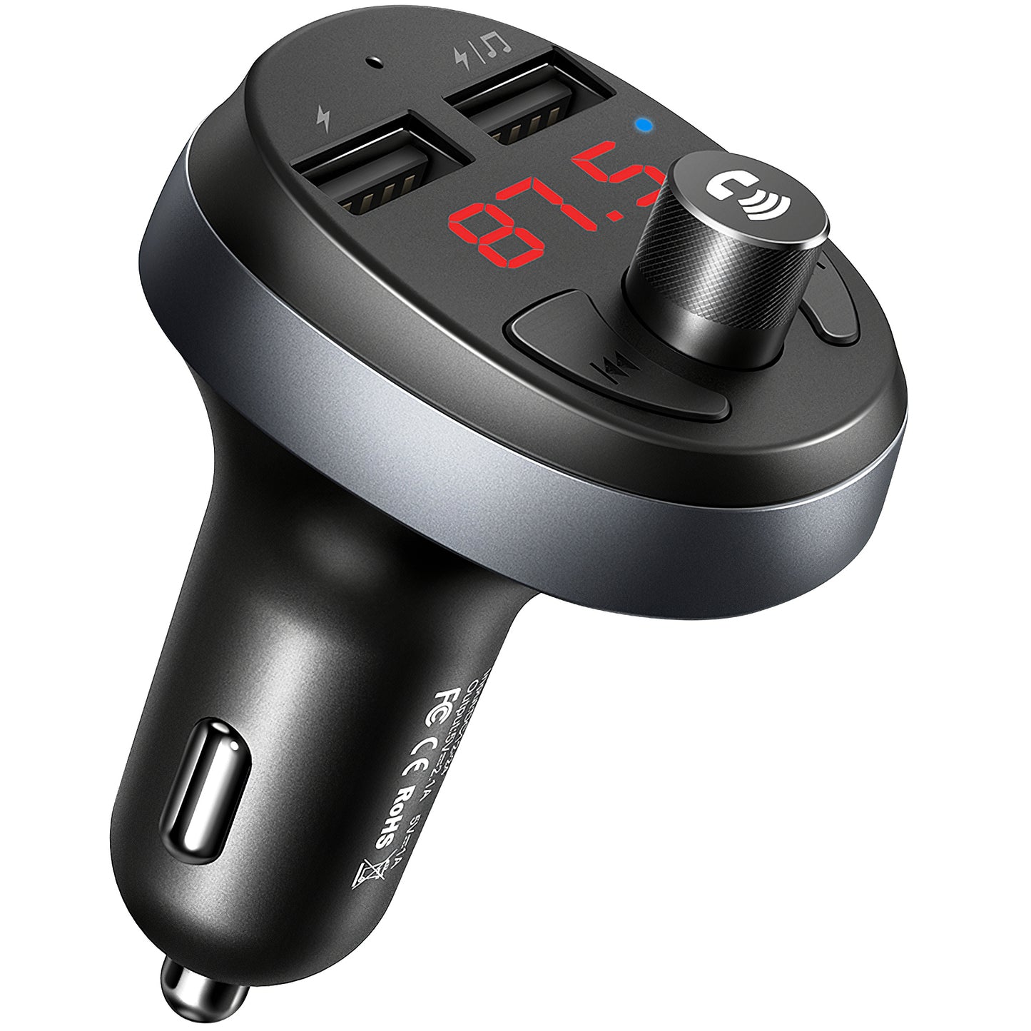 McDodo Bluetooth FM Modulator, 2 x USB-A