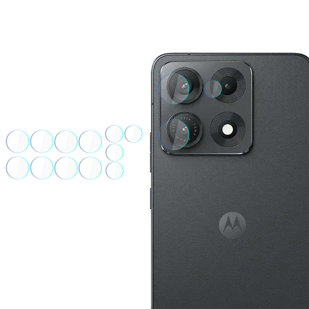 3MK Protection Rear Camera Protective Film for Motorola Edge 70 Max, Tempered Glass, Set of 4 Pieces, Transparent
