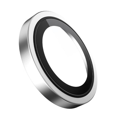 Blueo Metal Frame Rear Camera Protection Film for Apple iPhone 17 Air, Tempered Glass, Silver