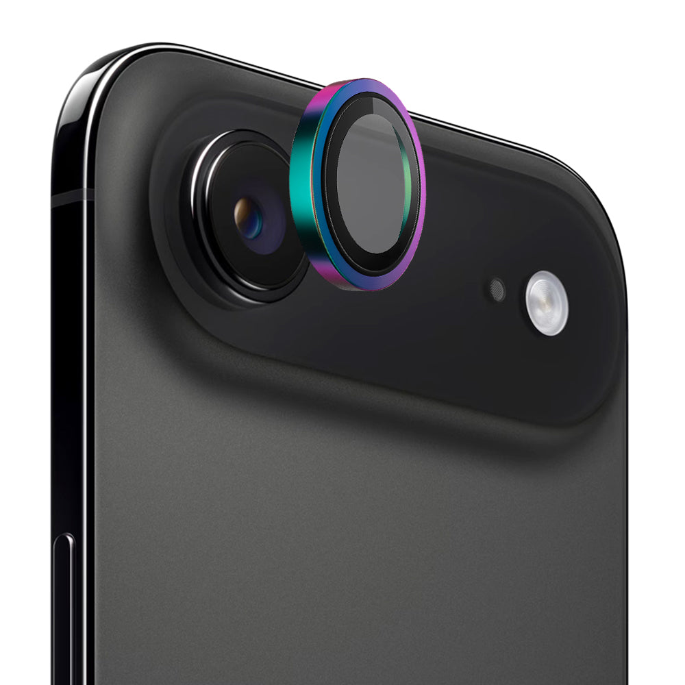 Blueo Metal Frame Rear Camera Protection Film for Apple iPhone 17 Air, Tempered Glass, Multicolor