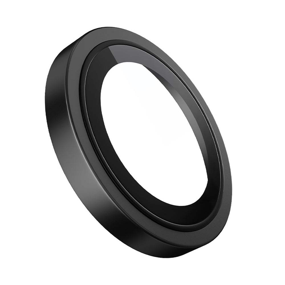 Blueo Metal Frame Rear Camera Protection Film for Apple iPhone 17 Air, Tempered Glass, Black