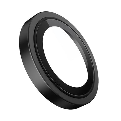 Blueo Metal Frame Rear Camera Protection Film for Apple iPhone 17 Air, Tempered Glass, Black