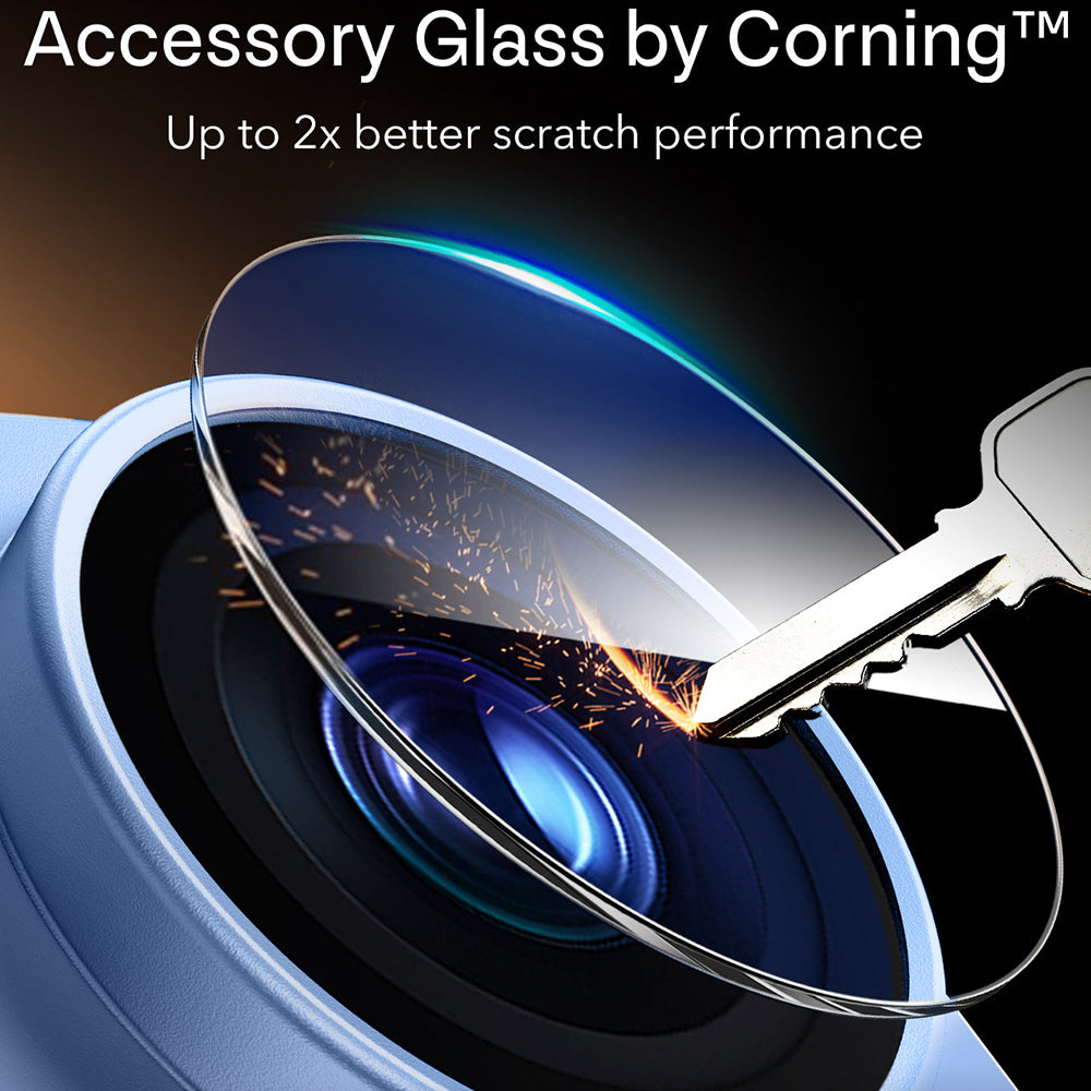 ESR Armorite Pro Rear Camera Protective Film for Apple iPhone 18 Pro Max, Tempered Glass, Blue
