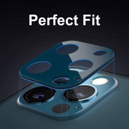 Techsuit Rear Camera Protective Film for Apple iPhone 17 Pro, Tempered Glass, Silver