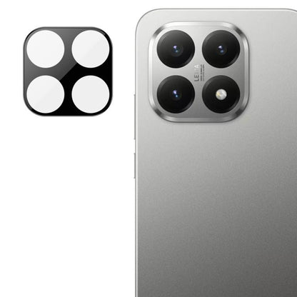 Techsuit Rear Camera Protective Film for Xiaomi 15T, Tempered Glass, Black