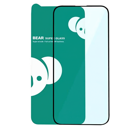 Bear Super Hard Screen Protector Film for Samsung Galaxy S25 S931, Tempered Glass, Full Glue, 3D, Black