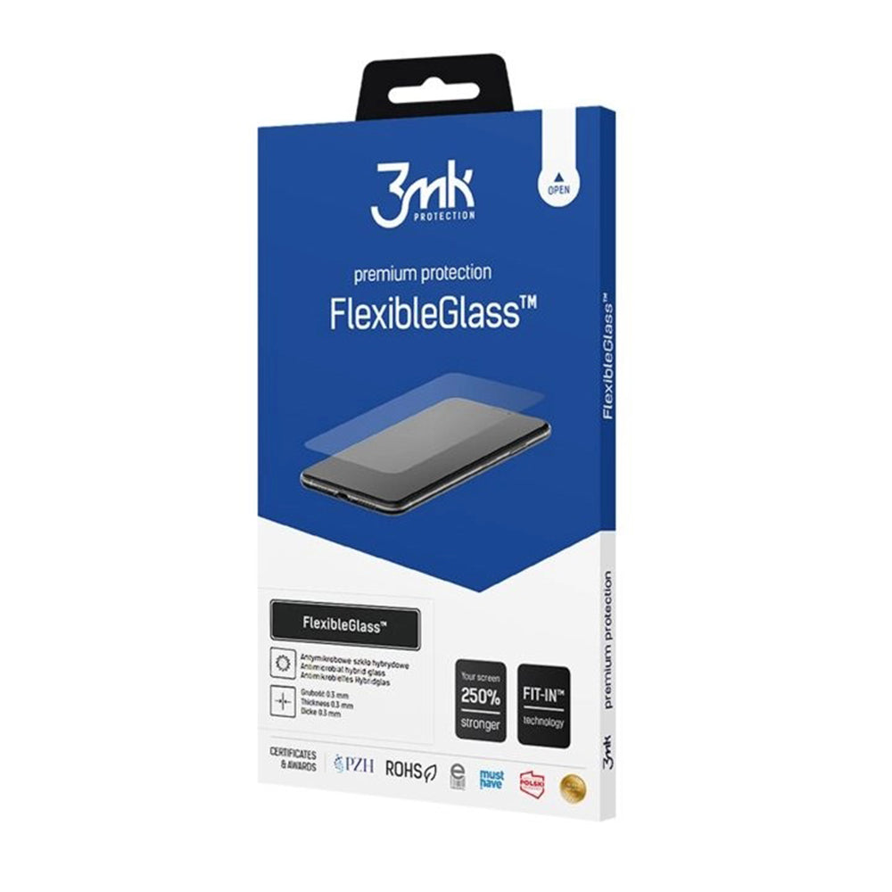 3MK FlexibleGlass Screen Protector for Samsung Galaxy S26 S942, Flexible Glass, Full Glue, Transparent