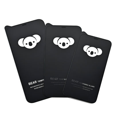 Privacy Bear Screen Protector for Apple iPhone 17 Pro Max, Tempered Glass, Full Glue
