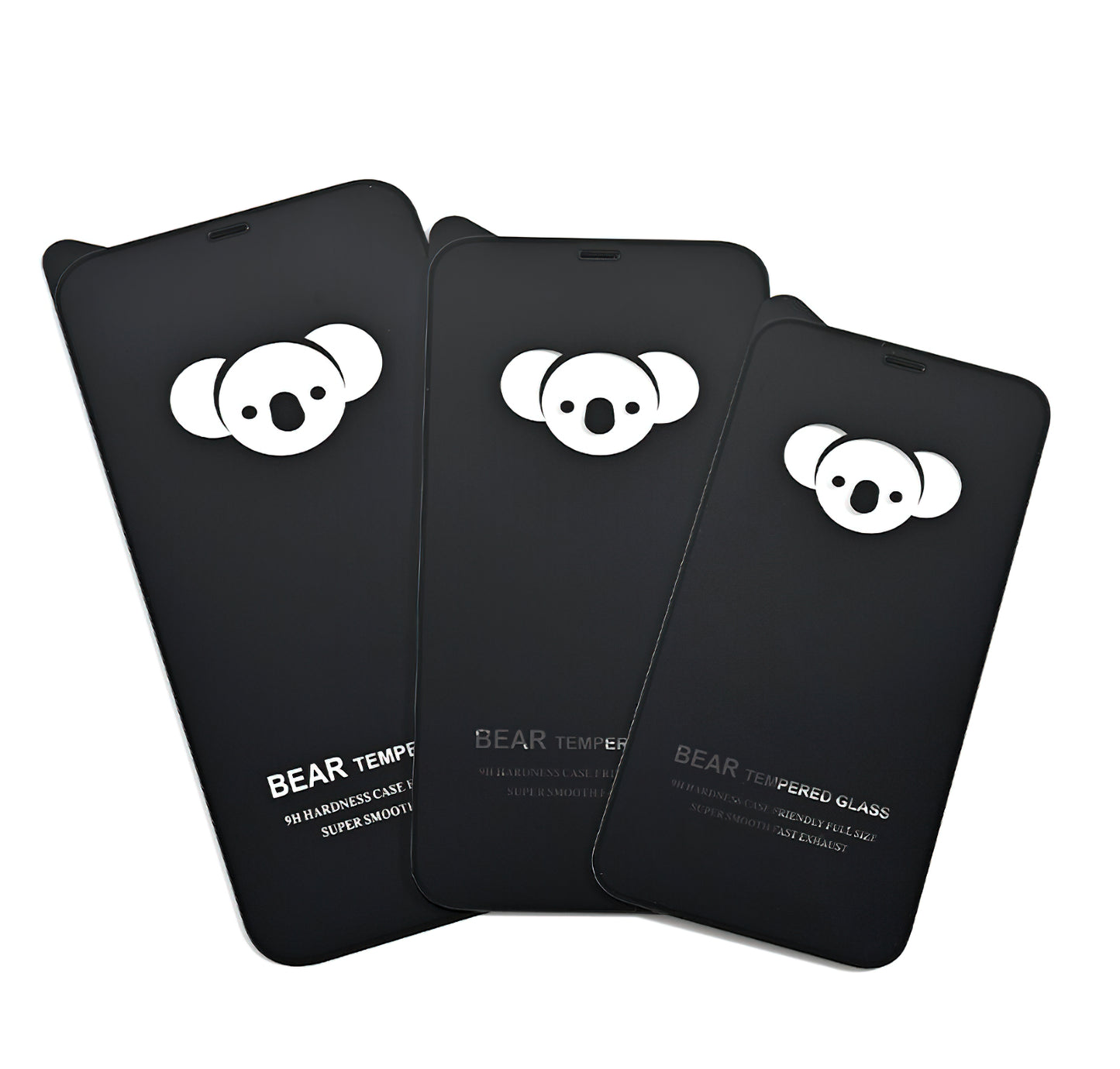 Privacy Bear Screen Protector for Apple iPhone 17 Pro, Tempered Glass, Full Glue