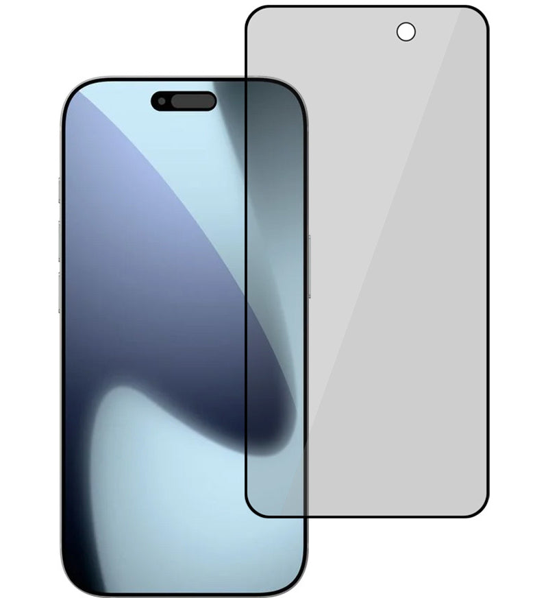 Tel Protect 10X Plus Titanium Privacy Screen Protector for Apple iPhone 17 Pro Max, Tempered Glass, Full Glue