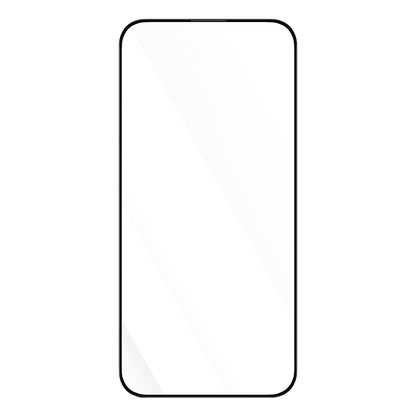 Blueo Anti-Reflective HD Screen Protector with Pro Applicator for Apple iPhone 16 Pro, Tempered Glass, Full Glue, Black