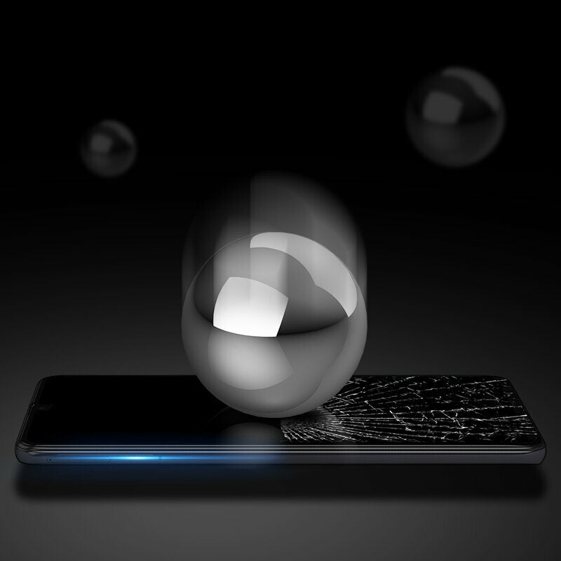 DUX DUCIS Screen Protector for Samsung Galaxy A35 5G A356, Tempered Glass, Edge Glue, Black