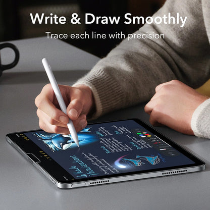 ESR Armorite Paper Feel UltraFit Screen Protector for Apple iPad (2025) / (2022), Tempered Glass, Full Glue, Set of 2 Pieces