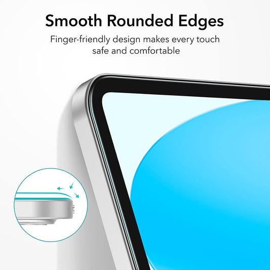 ESR Screen Protector for Apple iPad (2025) / (2022), Tempered Glass, Full Glue, Set of 2 Pieces