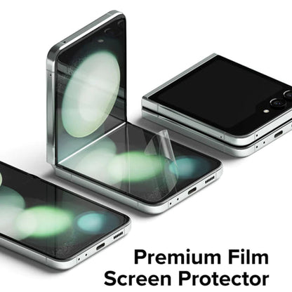 Ringke Dual Easy Interior Screen Protector for Samsung Galaxy Z Flip5 F731, Plastic, Set of 2 Pieces