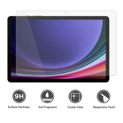 Lito Classic Screen Protector Film for Samsung Galaxy Tab S10+ / Tab S9 FE+ / Tab S9+, Tempered Glass, Full Glue, 2.5D