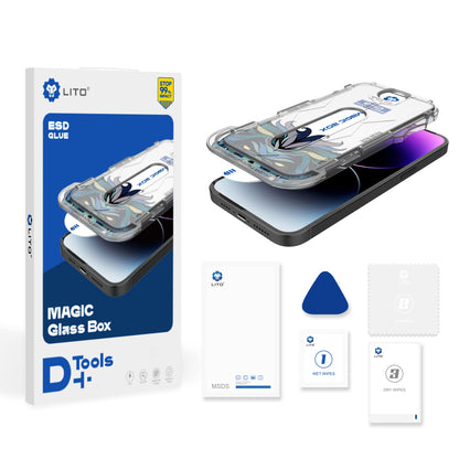 Lito Magic Glass Box D+ Tools Screen Protector for Apple iPhone 11 / XR, Tempered Glass, Full Glue