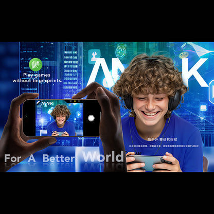 Anank Matte Screen Protector 5X Reinforced for Apple iPhone 17 Pro Max, Tempered Glass, Full Glue, 2.5D, Black