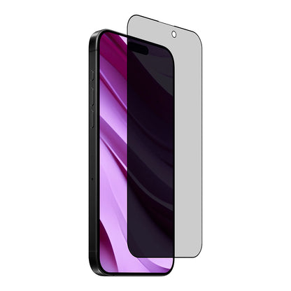 Anank 5X Reinforced Privacy Screen Protector Applicator for Apple iPhone 17 Air, Tempered Glass, Full Glue, 2.5D