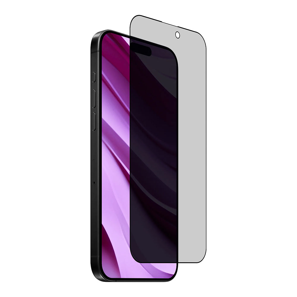 Anank 5X Reinforced Privacy Screen Protector Applicator for Apple iPhone 17 Pro Max, Tempered Glass, Full Glue, 2.5D